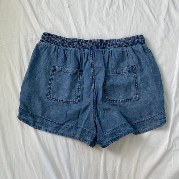 denim shorts - Picture 3 of 4